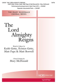 The Lord Almighty Reigns SATB choral sheet music cover Thumbnail